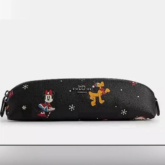 ❤️❤️❤️NWT Coach X Disney Pencil Case CN570❤️❤️❤️ - Picture 1 of 8
